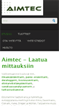 Mobile Screenshot of aimtec.fi