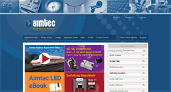 Desktop Screenshot of aimtec.com